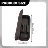 Maxbell Hair Dryer Case for Travel Protection Shockproof Hard EVA Holder Storage Bag Black