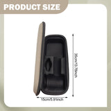 Maxbell Hair Dryer Case for Travel Protection Shockproof Hard EVA Holder Storage Bag Beige