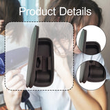 Maxbell Hair Dryer Case for Travel Protection Shockproof Hard EVA Holder Storage Bag Cyan Blue