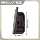 Maxbell Hair Dryer Case for Travel Protection Shockproof Hard EVA Holder Storage Bag Cyan Blue