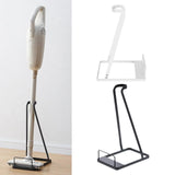 Maxbell Vacuum Stand Bracket Universal Storage Rack for Balcony Bathroom Living Room white