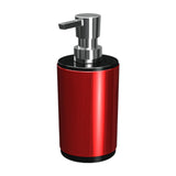 Maxbell Liquid Soap Dispenser Shower Gel Bottle for Bathroom Laundry Kitchen Counter red