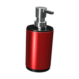Maxbell Liquid Soap Dispenser Shower Gel Bottle for Bathroom Laundry Kitchen Counter red