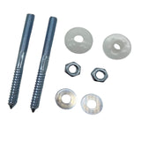 Maxbell Wall Mounted Basin Fixing Kit Washbasins Parts Sturdy Bathroom Basin Fitting 10x120mm