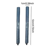 Maxbell Wall Mounted Basin Fixing Kit Washbasins Parts Sturdy Bathroom Basin Fitting 10x120mm