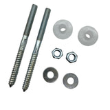 Maxbell Wall Mounted Basin Fixing Kit Washbasins Parts Sturdy Bathroom Basin Fitting 10x140mm