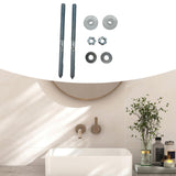 Maxbell Wall Mounted Basin Fixing Kit Washbasins Parts Sturdy Bathroom Basin Fitting 10x180mm
