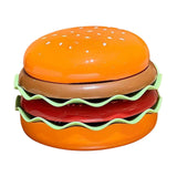 Maxbell Hamburger Bowl and Plate Set Dinner Dishes Lunch Cake Ceramic Dinnerware Set