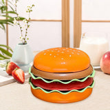 Maxbell Hamburger Bowl and Plate Set Dinner Dishes Lunch Cake Ceramic Dinnerware Set