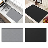 Maxbell Under Sink Mat for Kitchen Cabinet Anti Slip Bathroom Tray Cabinet Protector Grey