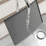 Maxbell Under Sink Mat for Kitchen Cabinet Anti Slip Bathroom Tray Cabinet Protector Grey