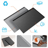 Maxbell Under Sink Mat for Kitchen Cabinet Anti Slip Bathroom Tray Cabinet Protector Grey
