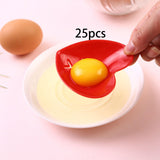 Maxbell 5 Sets Measuring Spoons Tools Egg Separator for Dry and Liquid Coffee Baking