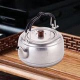 Maxbell Tea Kettle 0.8L Portable Picnic Teakettle for Outdoor Camping Garden Kitchen