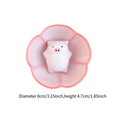 Maxbell Ceramic Tea Cup with Tea Pet Traditional for Teahouse Restaurant Living Room Style B