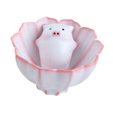 Maxbell Ceramic Tea Cup with Tea Pet Traditional for Teahouse Restaurant Living Room Style C