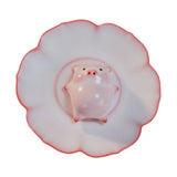Maxbell Ceramic Tea Cup with Tea Pet Traditional for Teahouse Restaurant Living Room Style F