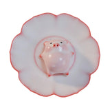 Maxbell Ceramic Tea Cup with Tea Pet Traditional for Teahouse Restaurant Living Room Style F