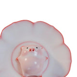 Maxbell Ceramic Tea Cup with Tea Pet Traditional for Teahouse Restaurant Living Room Style F