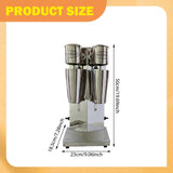 Maxbell Milkshake Maker Milk SHAKE Machine Classic High Efficient Commercial Blender Style B