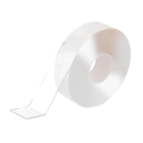 Maxbell Curtain Rod Tape Glide Clear Smooth Sliding Silent for Bedroom Home Bathroom