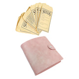 Maxbell Seed Organizer Binder Samples Bags for Saving Collection Seed Flower Storage Pink