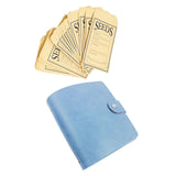 Maxbell Seed Organizer Binder Samples Bags for Saving Collection Seed Flower Storage Blue