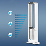 Maxbell Bladeless Fan Quiet Portable Desktop Oscillating for Indoor Home Dining Room
