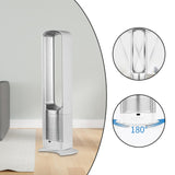 Maxbell Bladeless Fan Quiet Portable Desktop Oscillating for Indoor Home Dining Room