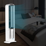Maxbell Bladeless Fan Quiet Portable Desktop Oscillating for Indoor Home Dining Room