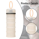 Maxbell Protein Container Multipurpose Snack Storage Box for School Workout Exercise white