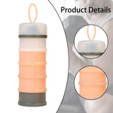 Maxbell Protein Container Multipurpose Snack Storage Box for School Workout Exercise Pink