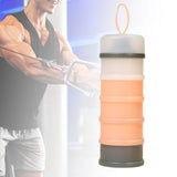 Maxbell Protein Container Multipurpose Snack Storage Box for School Workout Exercise Pink