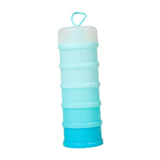 Maxbell Protein Container Multipurpose Snack Storage Box for School Workout Exercise blue