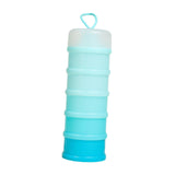 Maxbell Protein Container Multipurpose Snack Storage Box for School Workout Exercise blue