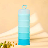 Maxbell Protein Container Multipurpose Snack Storage Box for School Workout Exercise blue