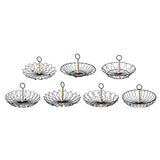 Maxbell Wire Fruit Basket with Handle Server Tabletop Fruit Vegetable Storage Basket A