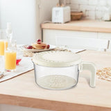 Maxbell Drain Basket Practical Fridge Storage Container for Strawberry Cherry Fruits White