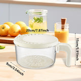 Maxbell Drain Basket Practical Fridge Storage Container for Strawberry Cherry Fruits White