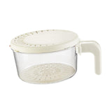 Maxbell Drain Basket Practical Fridge Storage Container for Strawberry Cherry Fruits White