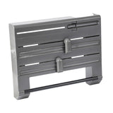 Maxbell Foil and Plastic Wrap Organizer Convenient Versatile with Paper Towel Holder