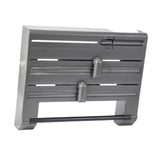 Maxbell Foil and Plastic Wrap Organizer Convenient Versatile with Paper Towel Holder