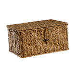 Maxbell Storage Basket with Lid Shelf Basket Storage for Kitchen Nursery Living Room 29 cmx21 cmx15 cm