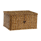 Maxbell Storage Basket with Lid Shelf Basket Storage for Kitchen Nursery Living Room 29 cmx21 cmx15 cm