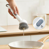 Maxbell Kitchen Cleaning Brush Pot Brush Dishwashing Brush for Dining Room Cafe Home