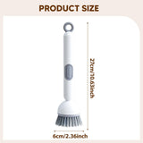 Maxbell Kitchen Cleaning Brush Pot Brush Dishwashing Brush for Dining Room Cafe Home