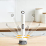 Maxbell Kitchen Cleaning Brush Pot Brush Dishwashing Brush for Dining Room Cafe Home
