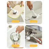 Maxbell Kitchen Cleaning Brush Pot Brush Dishwashing Brush for Dining Room Cafe Home