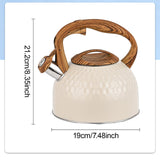 Maxbell Whistle Water Kettle 2.5L Tea Pot Stovetop Kettle for Dorm Apartment Outdoor