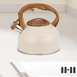 Maxbell Whistle Water Kettle 2.5L Tea Pot Stovetop Kettle for Dorm Apartment Outdoor